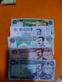 ما الفئات الموجودة لكل ورقة نقدية؟:  فئة٢٥٠دينار و ٥دنانير و ١٠دناينر ...