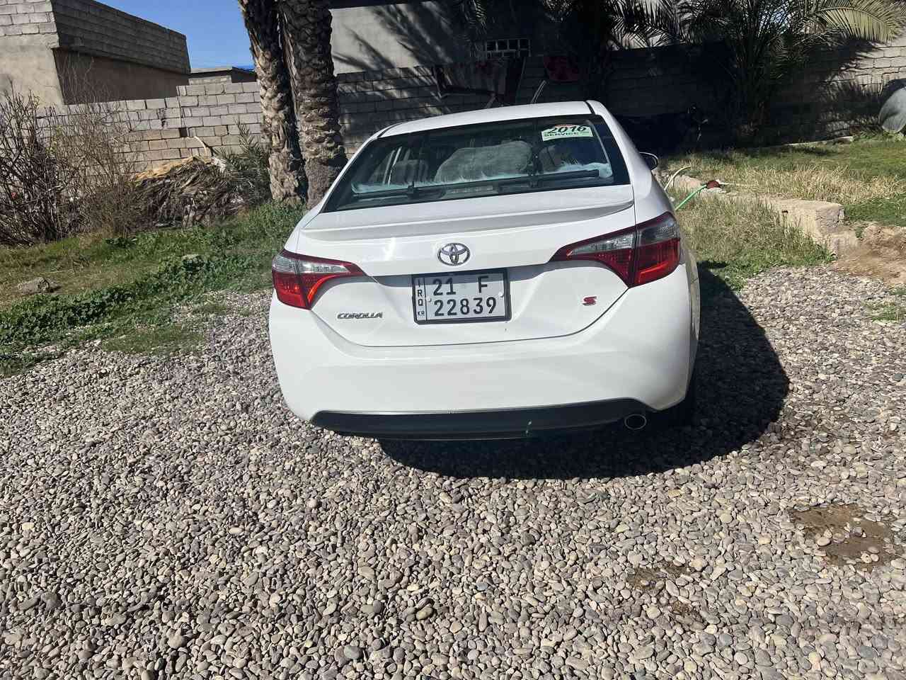 سلام عليكم كورلا  2016
 شرط التحويل
سيارة جاهزة بدون آي نقص
شرط محرك وكير

السياره نظيفه وجاهزه 
   
                     ((ملاحظه)) 
 اعتذر عن بيع الأقساط او المده
  الاستفسار اكثر تصل ع رقم 
مكان السياره صلاح الدين /الشرقاط /الساحل الأيسر 
***********
