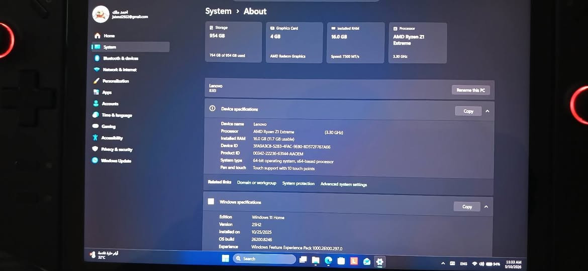 lenovo legion go 1tb للبيع او مراوس ب بيسي محترم و انطي فرق اذا زين


**إذا كنت صاحب هذا الإعلان وتريد حذفه لأي سبب، رجاءا أرسل رسالة إلى الدعم الفني**