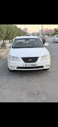 سوناتا مديل 2011 السياره بيه جملغ وباب الخلفي  صبغ اثر شخوط مكينته مفت...