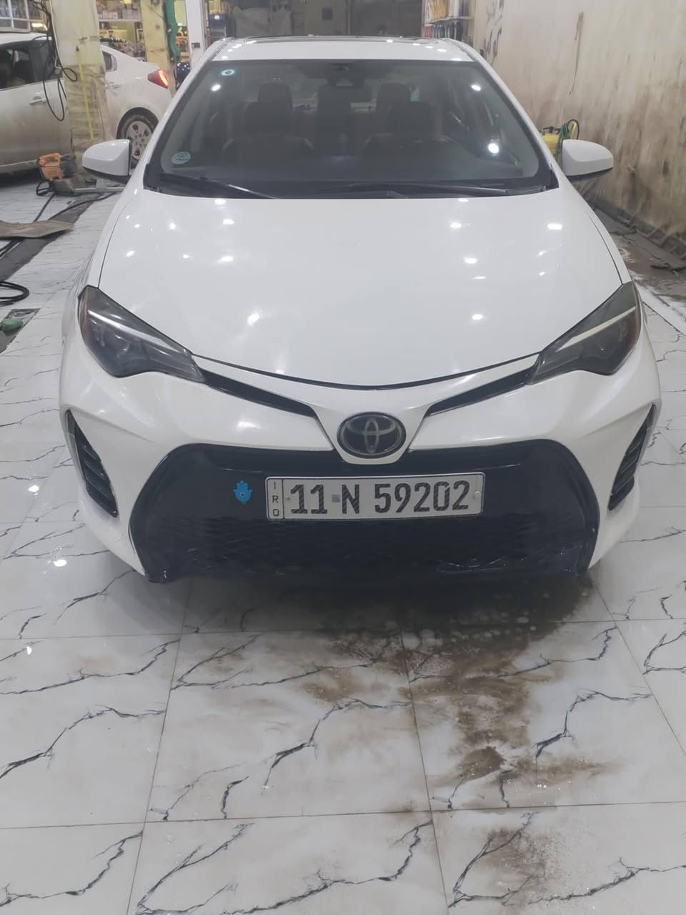 سلام عليكم كورله 2018بس البنيد والباقي كفاله مكينه كير حداديه تبريد كفاله فول السياره ماعده البصمه  السعر 160بيها مجال رقم بغداد مكلف بلنشر ***********
