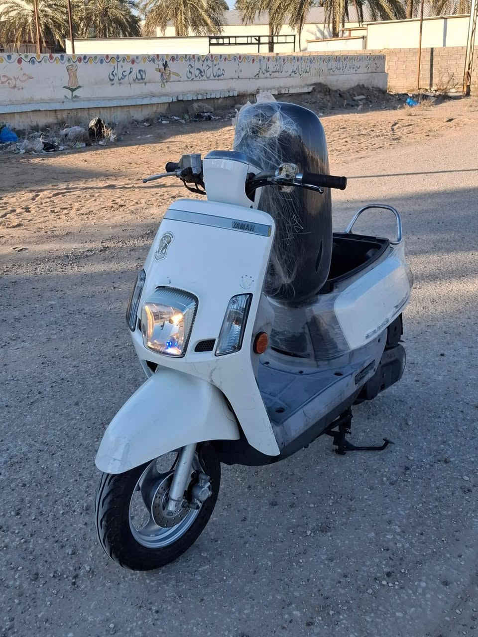 السلام عليكم
 للبيع دراجة بوليسي  نضافة شلعة معدل كلة كفالة العنوان المسيب السعر مليون وبيها مجال للاستفسال :***********
