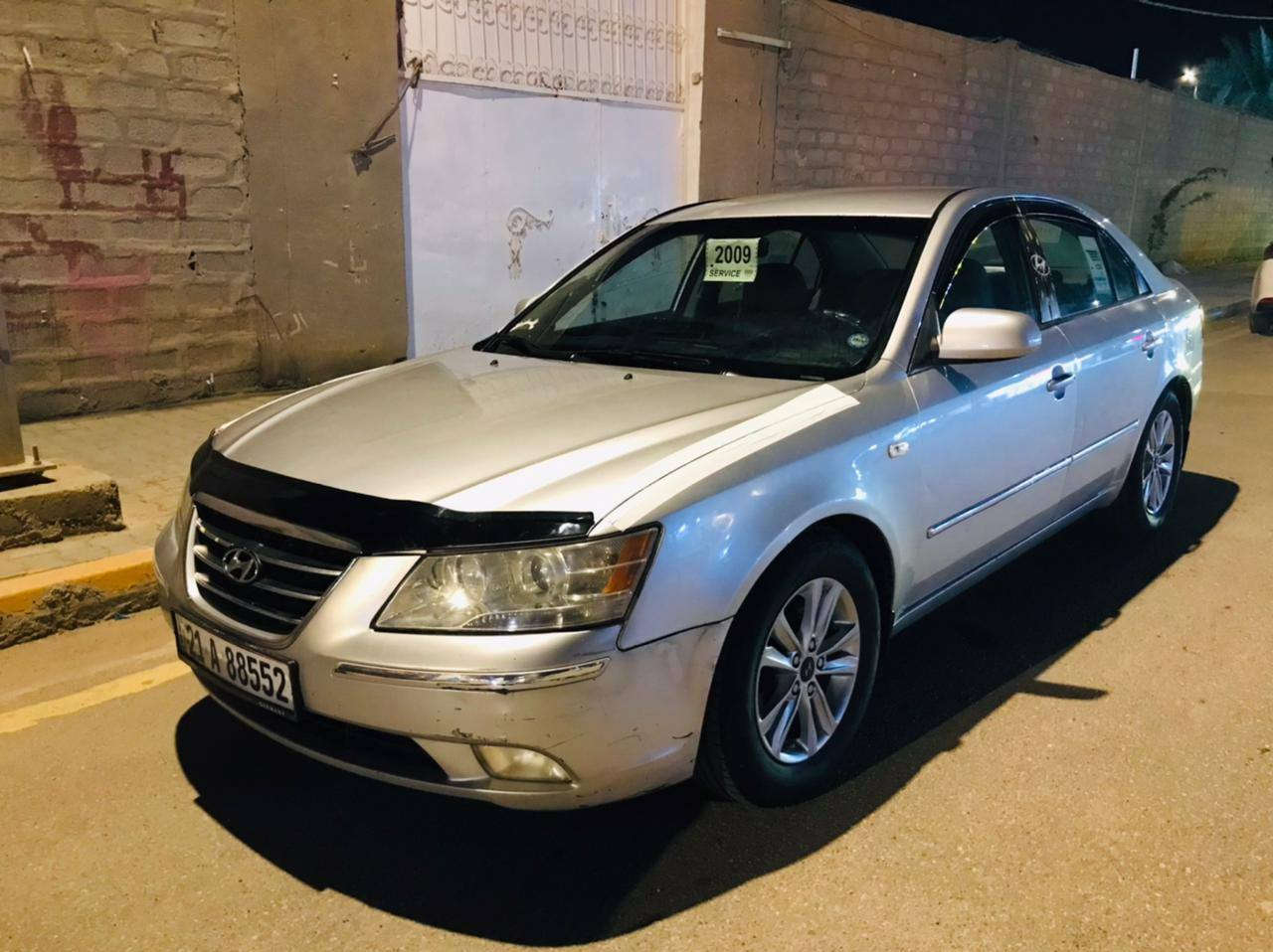 بسم الله الرحمـن الرحيـم
السلام عليكم

سوناتا للبيع موديل 2009 وارد أمريكي

 محرك 2400

 رقم سليمانيه انكليزي

 سنوية جديده

 محرك وكير جدد لاتنقيص ولاتبخير

مكاني واسط 

السعر 110وبيها مجال 

***********
