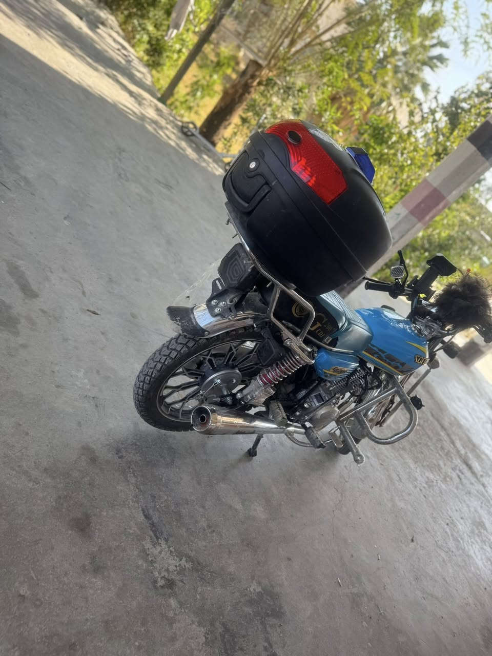 السلام عليكم دراجه أيراني سونك مديل 2024مكينه جديده لك السعر 850وبيها مجال العنوان بغداد التاجي الاستفسار الاتصال الرقم ***********
