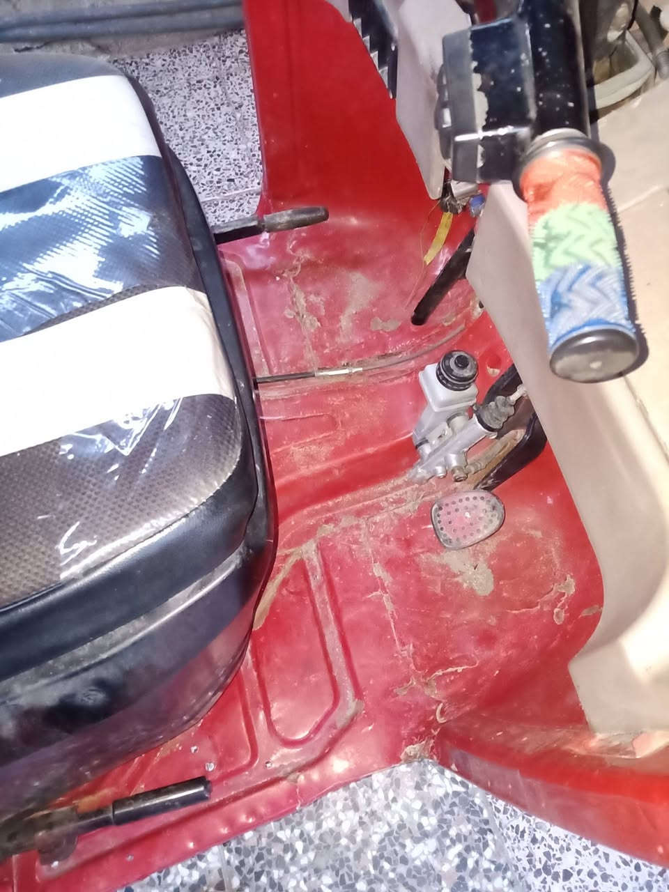 تكتك مديل 18 رقم بغداد مصبوغه جماليه بدون ضربه سعر5وبيه مجال *********** مكان مدينه
