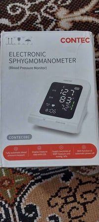 Contec08C • جهاز قياس ضغط • ذاكرة ٣ مستخدمين