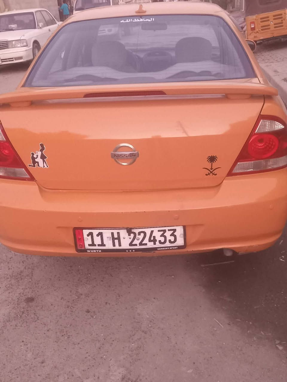 سلام عليكم نيسان للبيع موديل ٧ كفاله عامه لا ضربه لا تبديل تحويل مباشر شرط عقد مروري محرك كير صدرين تخم تأير جاهزه كهرباء عده لتبريد لكمريسر كلجه عاطل فول مواصفات سعر ٧٩ وبيها مجال شي بصيط للشراي عنوان بغداد حسينيه مال راشديه اتصال ***********
