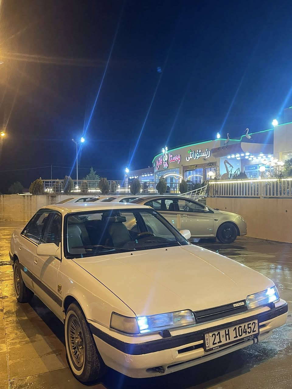 مازدا مالى دؤسته سه ياره ى مه عره ز نيه ٤ تاييه ى تازه يه هيج مه سره فيكى نيه كارتى به نزنى هه يه  به شه رتى هه موو شتيك  ٨ وبه خه  ٤ جام كاره باى  هه مووشتكى به ناوى خؤمانه وه يه له ره سمه كان جوانتره له روبه رو  ***********
