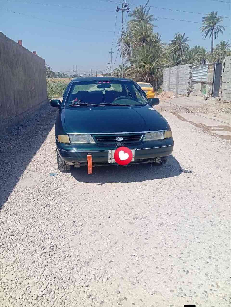 السلام عليكم 
كيا سيفيا موديل 1993 محرك 2000 مسكر 
كير عادي 
5 تايرات جدد 
دواخل نضيفه 
كهربائيات شغاله كيجات بانزين وحماوه كله شغاله 
لايت سطب لايت شغال 
سياره مصبوغه ما عدا القماره بدون ضربه الجماليه
  تبريد عايز كمبريسر 
رقم بغداد مداور مباشر
مكان بابل الهاشميه 
السعر 30 وبيها مجال قليل ***********

