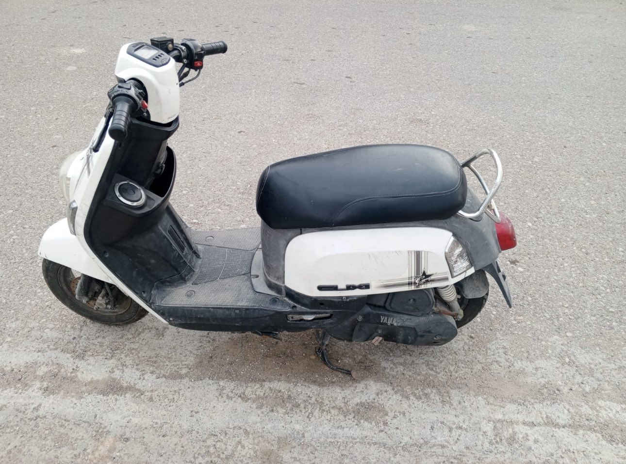 سلام عليكم دراجة بوليسي 2009 مصارلها هواي نازلة من الرمبة فول نضيفة للبيع للاستفسار على الواتساب موجود فقط ***********
