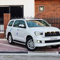 لاندكروز سيكويا موديل ٩رقم بغداد بسمي للبيع أو مراوس بكيه ١٤ راكب نيسا...