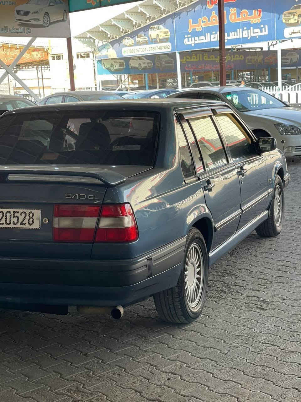 فولفو 940 لون ازرك سياره جاهزه سنويه بسمنه هزه جديده كهربائيات كله شغاله صبغ للجماليه الرقم ***********
