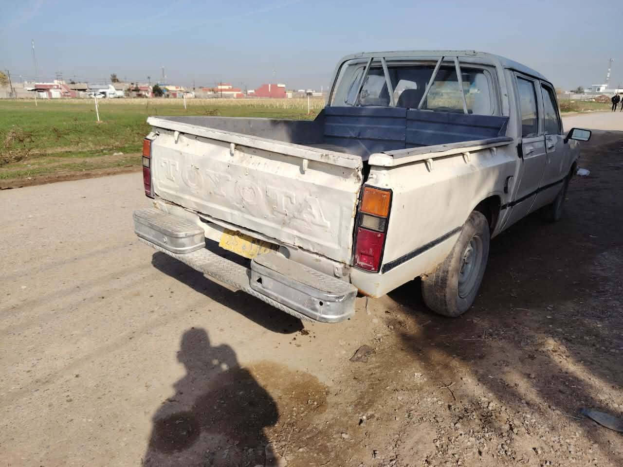 السلامالسلام عليكم
للبيع بكم 1981 رقم نينوى 
كهربائيات شغاله حداديه جديده
محرك وگير و بريك زينات
العنوان اسديره الفياض
السعر 17 وبيها مجال قليل 
رقم الهاتف ***********
