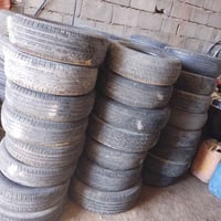 تايرات مستعمله • حالة ٨٠٪ • مقاس ١٣-١٧