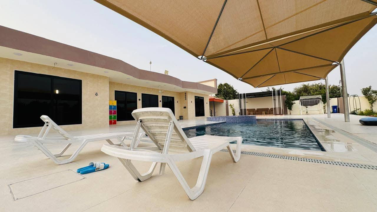 🌼تعلن مزرعة الأصيل عن توفر حجوزات طيلة ايام العيد المبارك 
❇️ مزرعة الأصيل ترحب بالضيوف الكرام 
مساحته المزرعه 2دونم 5000متر مفتوحه تحتوي على جميع انواع الفواكه الصيفية والشتويه 
تحتوي المزرعة على : 
* بيت مؤثث بالكامل ومزود بكافة وسائل الراحة من سبالت وغيرها يشمل ( صحيات خارجية  - وداخليه _  مطبخ مجهز بالكامل - صالة - غرف نوم عدد 2 ) 
* مسبح كبير ومسبح لااطفال
* جلسات خارجية مميزة 
  * جلسة عربي
* ألعاب كبار (فيشة - منضدة) 
* شواية  (مع معدات الشوي) 
* كراج سيارات  
* حديقة خارجية كبيرة + مرجوحة 
* كهرباء وإنترنت على مدار 24 ساعة  
* دلفري داخل المنتجع على مدار 24 ساعه
* الشفت الصباحي من الساعة(10 صباحاً - 6مساءاً)
* الشفت المسائي من ساعة (:8 مساءاً -8 صباحاً) 
* لتثبيت الحجز إرسال نصف المبلغ ! ❇️
المزرعة موثقة بتطبيق اجرلي 

العنوان : صلاح الدين - قضاء بلد  قرب مطعم الربيع 
للحجز والاستفسار مراسلة الصفحة 
او الاتصال   :  ***********       

او مراسلاتنا ع الواتساب ***********

‏
