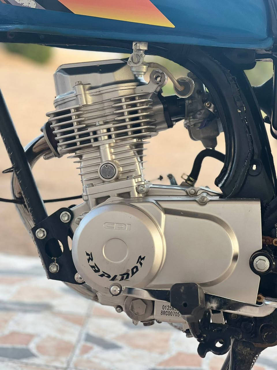 سلام عليكم دراجه للبيع أدوات  رابيدو دراجه نضيفه وجديده مكينه بطله السعر 600وبيه مجال حگ مكاني خور زبير  الجيه رقم التواصل***********
