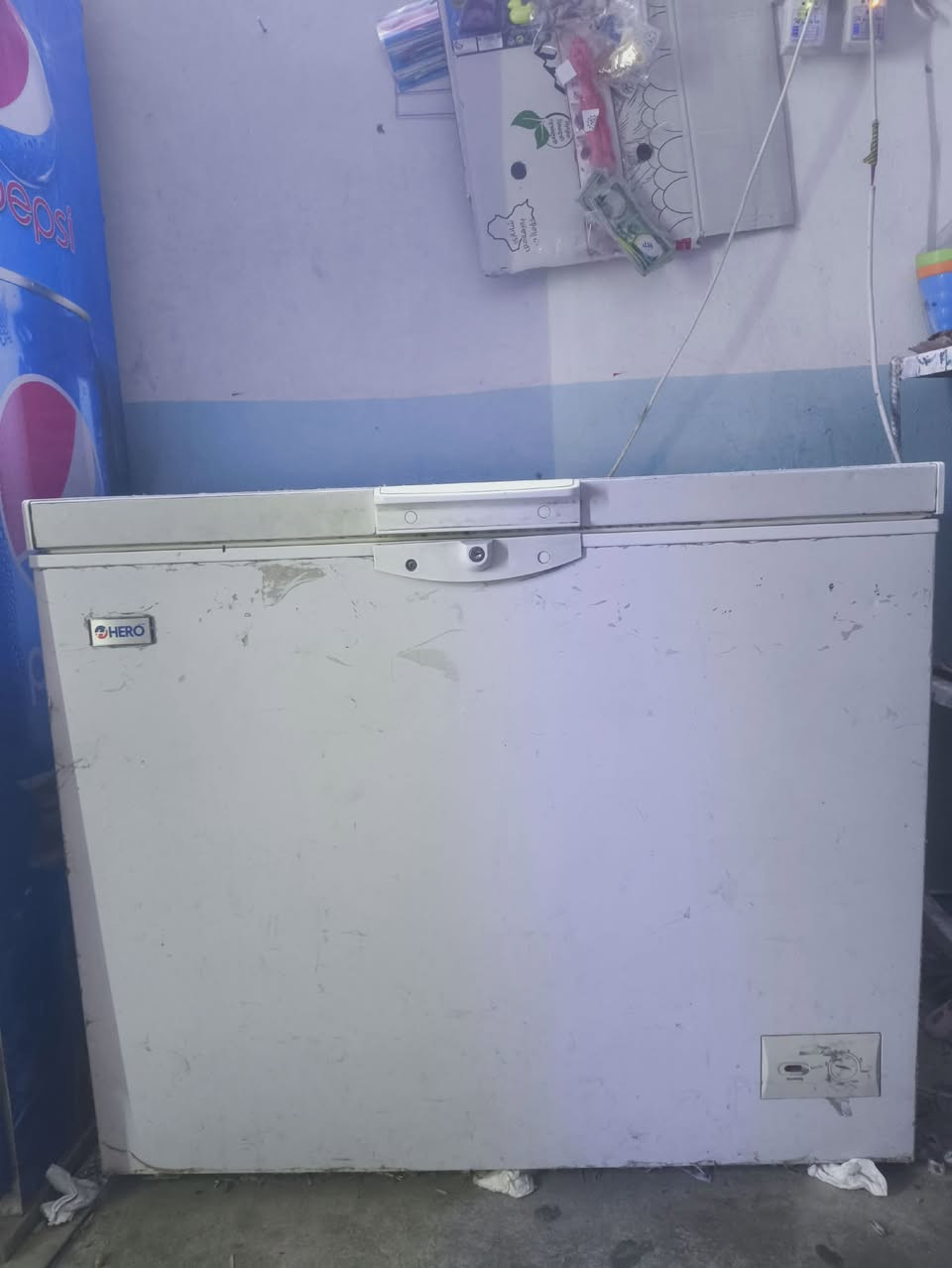 للبيع 
ثلاجة 350 الف 
مجمدة 200 الف


**إذا كنت صاحب هذا الإعلان وتريد حذفه لأي سبب، رجاءا أرسل رسالة إلى الدعم الفني**