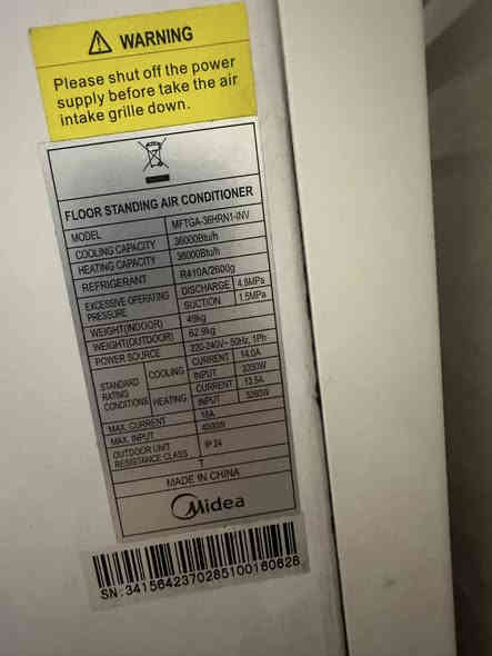 سبلت ميديا مستعمل نظيف جداً  ٣ طن انفيرتر 
السعر ٧٠٠ 
مكاني زيونة
*********** فقط وتساب مراسلة
