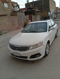 سياره اوبتيما عشرة خليجي أبيض بغداد بسمي فول عد البصمة بيه منظومه غاز ...
