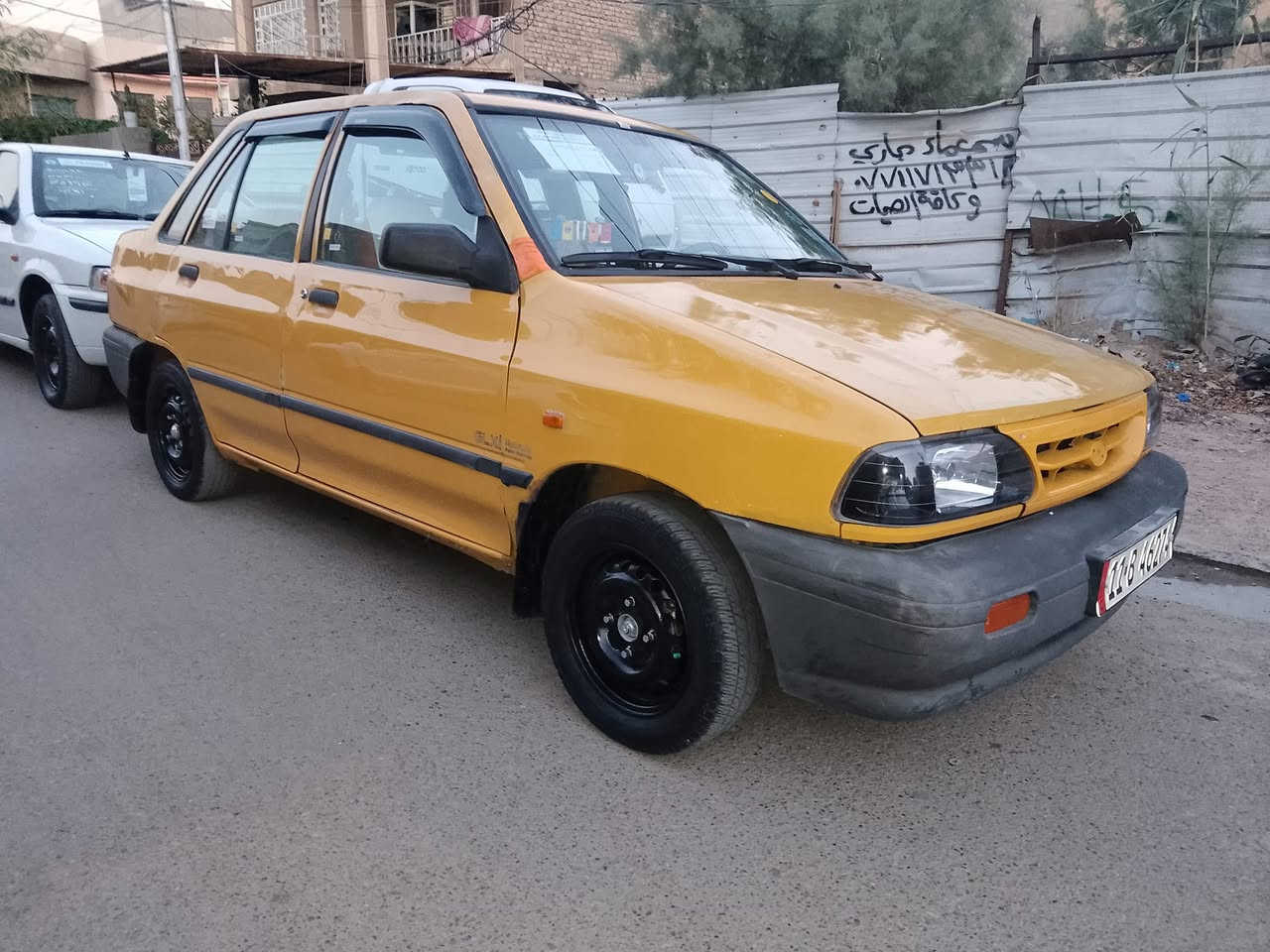 سايبا موديل ١١ محرك لاصرف ولاتبخير صدر أمامي وخلفي جديد تخم تاير جديد تبريد ثلج دوشمه عام شواصي مكفولات رقم دولي بغداد سياره جاهزه من كلشي مكان السياره بغداد السعر ٢٦ وبيهه مجال قليل ***********
