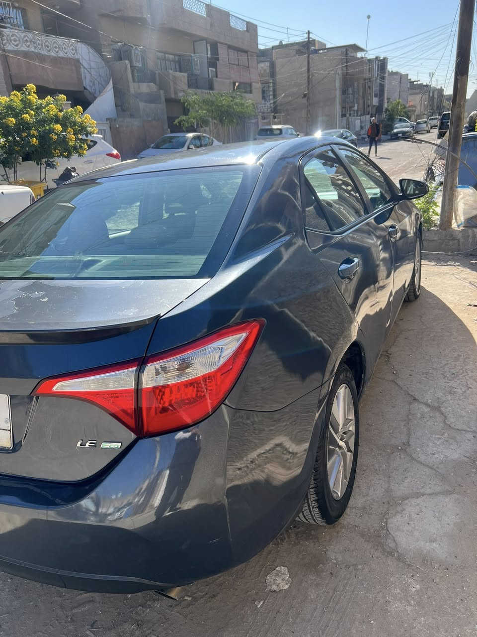 للبيع كورولا 2016 وارد أمريكي
السيارة بحالة جيدة ومكفولة من ناحية المحرك والجير.

🔹 الموديل: Toyota Corolla 2016

🔹 الوارد: أمريكي

🔹 اللون: رصاصي

🔹 الممشى: 88 ألف ميل

🔹 الضربة: باب خلفي جهة عكس السائق (الباب مبدل ومصلحة الدواخل)

السيارة مسمكرة و مصبوغة للجمالية

🔹 الرقم: بغداد

🔹 الموقع: حي البنوك

🔹 السعر: 10,500$ قابل للتفاوض البسيط

✨ المواصفات:

✅ تحكم بالمرايا كهربائي

✅ كروز كنترول (مثبت سرعة)

✅ شاشة + نظام صوتي ممتاز

✅ بلوتوث وAUX وUSB

✅ كاميرا خلفية

✅ تكييف قوي وبارد

✅ زجاج كهربائي

✅ سنتر لوك

✅ نظام ABS مانع انغلاق الفرامل

✅ سيارة اقتصادية جداً بالوقود

📞 للاستفسار الاتصال على الرقم:

***********
