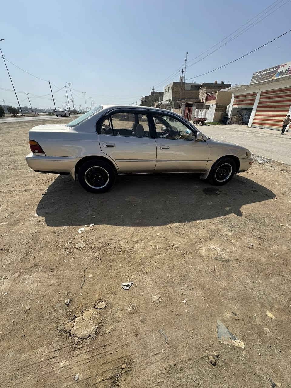 كورلا موديل 94 يسره بلاد 
كفالة عامة (مكينه و كير )
صبغ جمالية رقم بغداد مشروع وطني تحويل ثاني يوم العنوان واسط قضاء الحي 
***********
