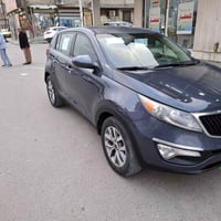 كيا سبورتج 2014وارد امريكي حادث شخط بين البابين وبيها بلعراق طخه بلبني...