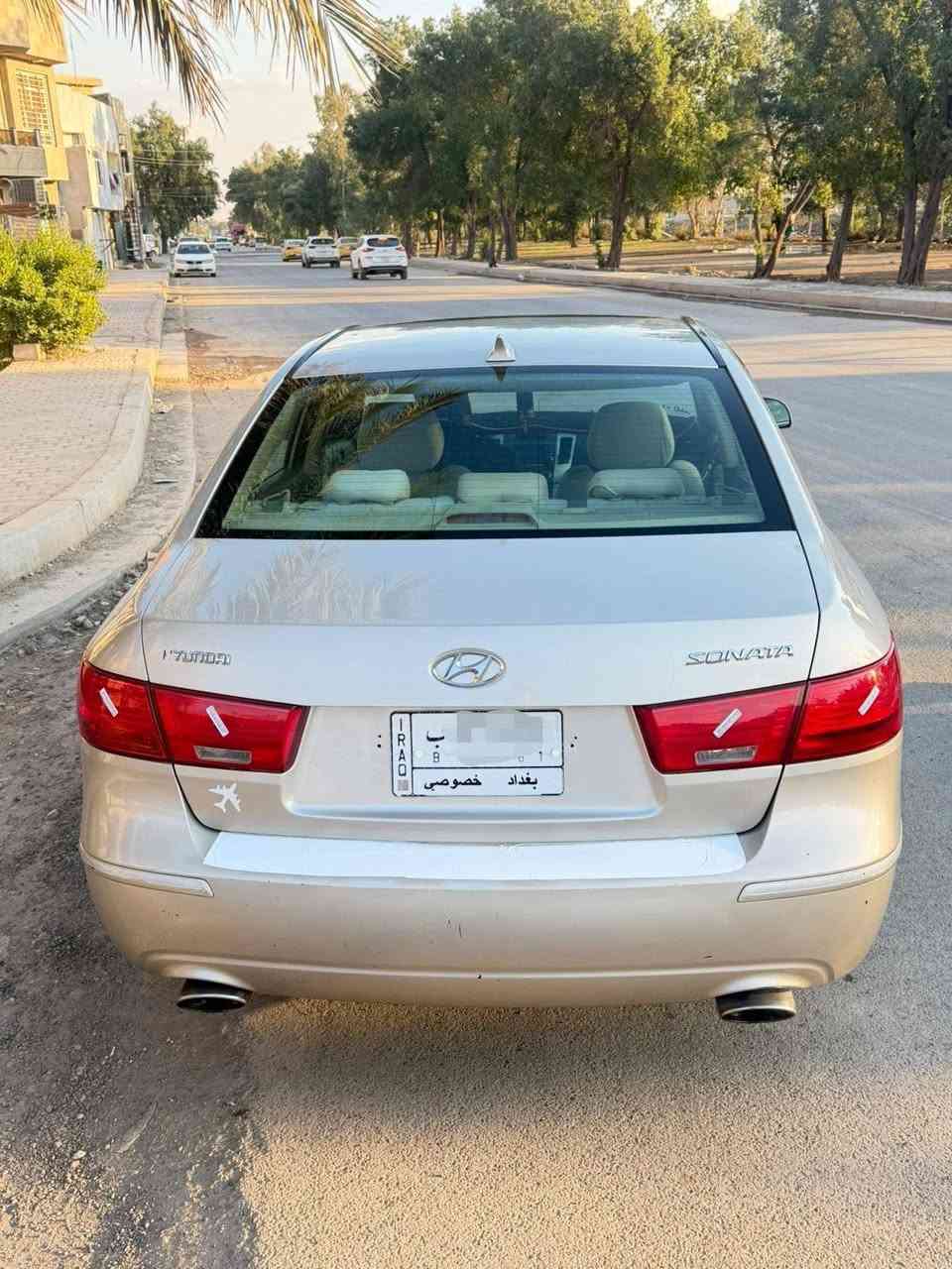 سلام عليكم سوناتا موديل 2009 رقم بغداد محرك سته سلندر فول مواصفات واحد على واحد السياره كفاله عامه كلين تايتل بدون حادث بيه قطعتين كلير اثر شخوط ليبل واحد محرك كير مكفولات صدر امامي خلفي ادامه جديده تبريد ثلج تدفأه شغاله تخم تاير جديد حجر صالنه حساسات بيهه صرف بانزين انسه سياره جديده وجاهزه من كلشي وبل عافيه عل ياخذ الشراي يتصل عل رقم ***********
