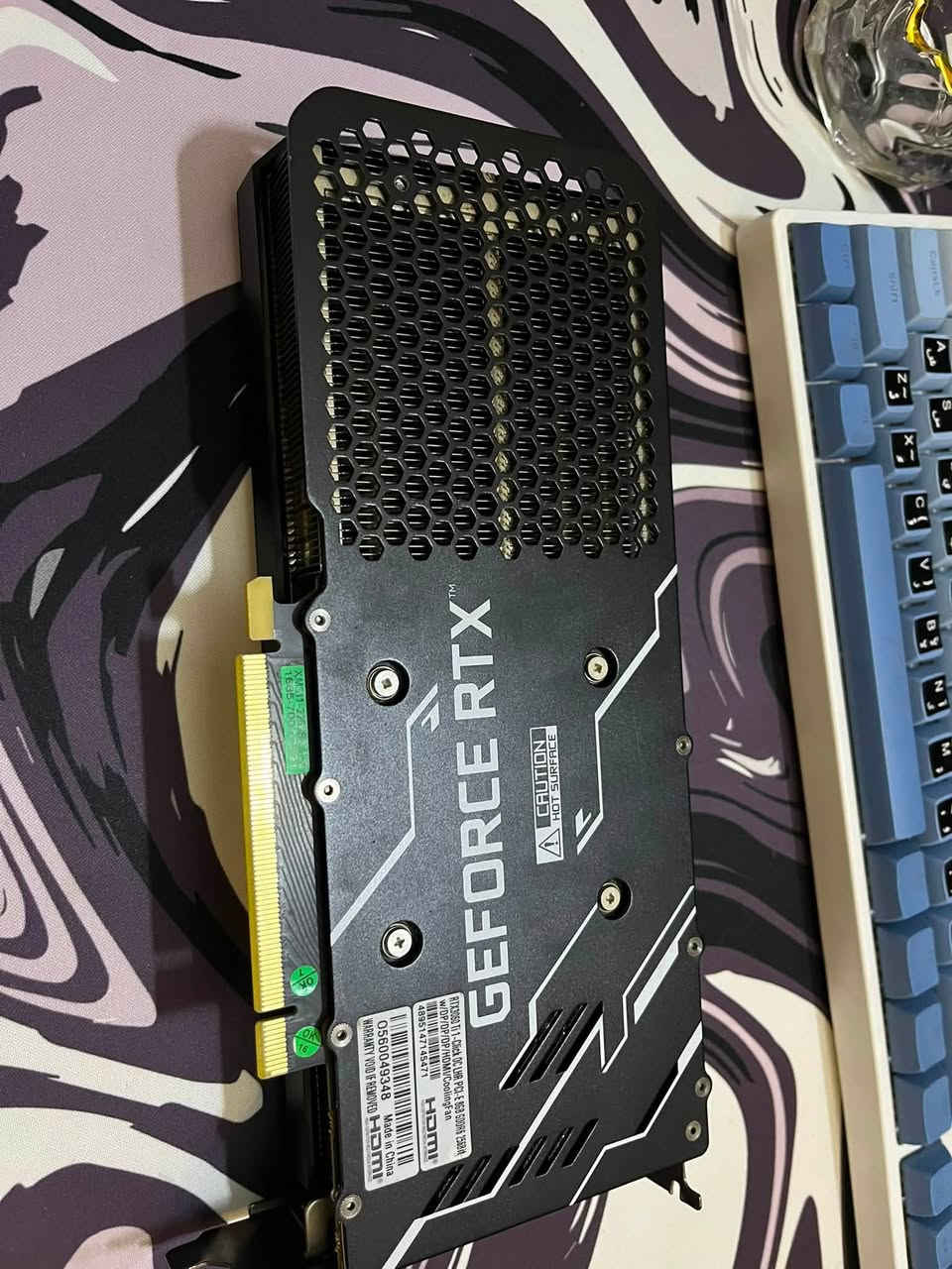 للبيع rtx3060ti 8GB
النضافة موضح بالصورة
الكارت مفتوح مبدل معجون حراري وثرمال باد 
الحرارة 73 على اعلى ضغط 2k ربع ساعة
السعر 325


**إذا كنت صاحب هذا الإعلان وتريد حذفه لأي سبب، رجاءا أرسل رسالة إلى الدعم الفني**