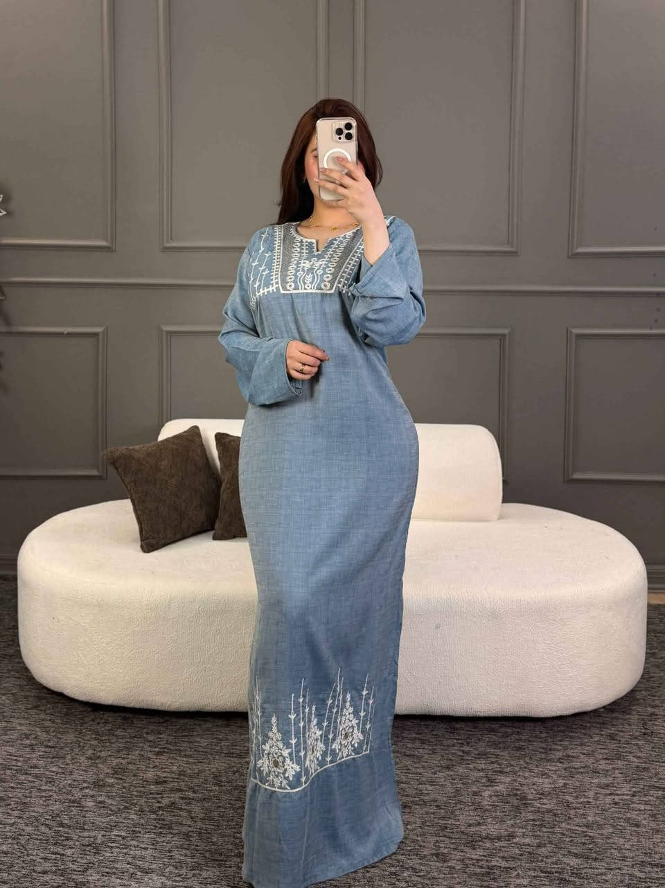 بسم الله الرحمن الرحيم 

اللهم صل وسلم على نبينا محمد وآل محمد 

دشداشة نسائي

خامة كشمير صناعة مصري تطريز  شرط الفحص 

   فري سايز لحد ١٠٠ كيلو

سعر 15

توصيل جميع المحافظات 4 الاف البصرة, العراق


**إذا كنت صاحب هذا الإعلان وتريد حذفه لأي سبب، رجاءا أرسل رسالة إلى الدعم الفني**