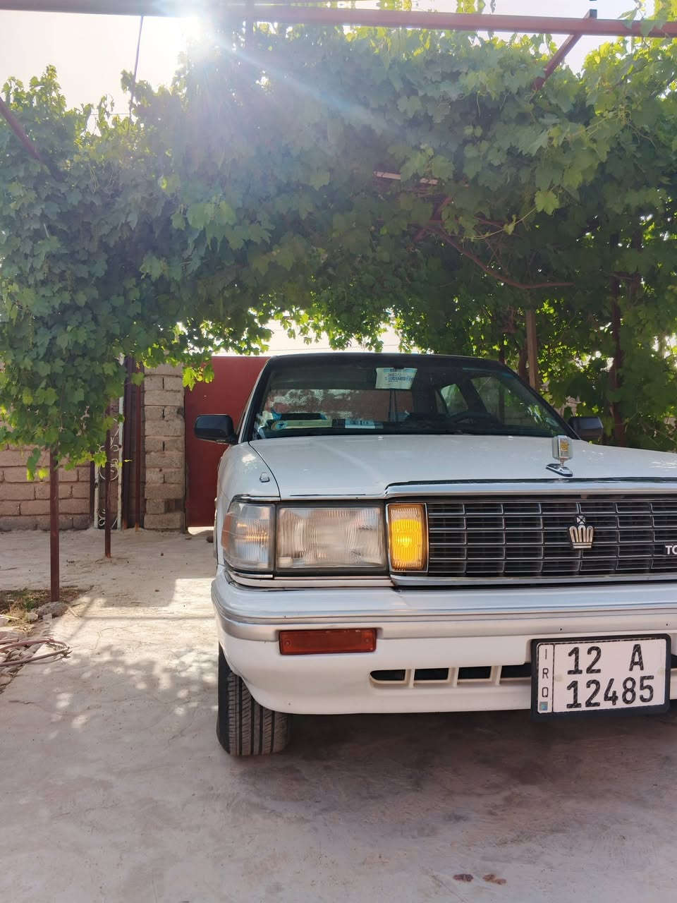 إسلام عليكم  كراون سيدان
1990  بلادي 
مكينه بلادي 5M
كير عادي 
تدفئه تبريد 
وضع بلادي 
مكفوله كفاله عامه 
مكينه وكير وحداديه شرط 
تبريد 3قطع   سياره على وضع شركه 
ما بيها نقص 
 ويل عادي. وياها طخم كبات بلاديه 
طخم. تاير جديد
كلها شقاله ما بيها نقص 
رقم نينوى مشروع وطني سنويه 2030
السعر 95وبيها مجال 
وذا اكو مراوس بحديث وانطي فرق 
مكان صلاح الدين بيجي
رقم ***********
