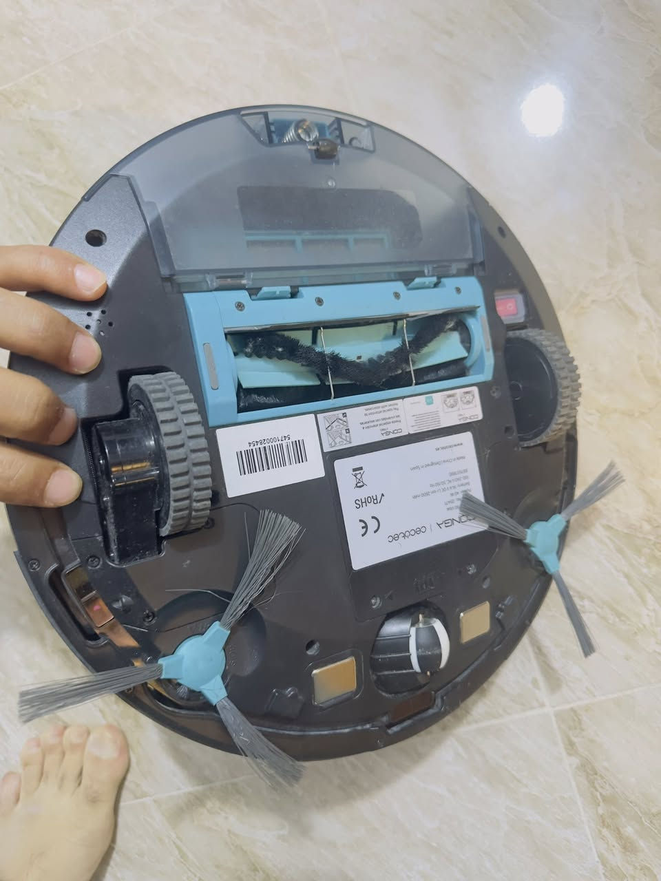 روبوت مكنسة باله شغال بطارية تالفة ب٢٠ الف


**إذا كنت صاحب هذا الإعلان وتريد حذفه لأي سبب، رجاءا أرسل رسالة إلى الدعم الفني**