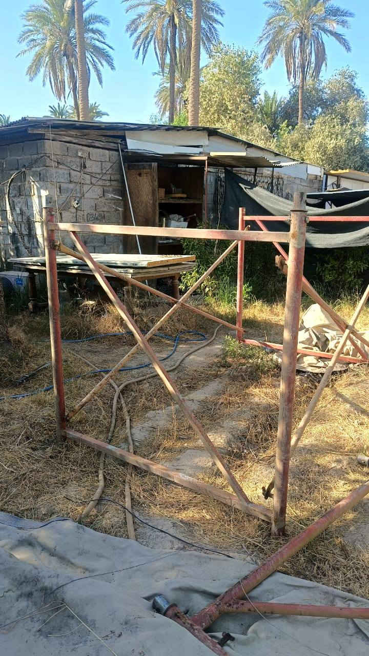 سلام عليكم سكلات بناء حديد ثقيل للبيع متر ونص ارتفاع بمتر ونص عرض تفتح مترين ونص 
سعر القفص ب 50 الف 
 بغداد جادرية 
***********
