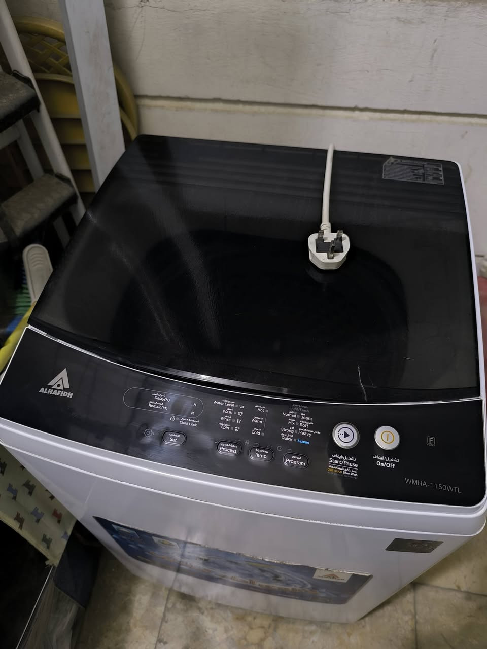 غسالة الحافظ العامودية
12 قدم 
غسالة غير خاظعة للصيانة واستخدام قليل امانة الله وتعال وشوف بعينك 
سبب البيع هو : احتياج لغسالة بقدم اعلى 
السعر : 180 الف 
الرقم : ***********
الموقع : بغداد - شارع فلسطين
