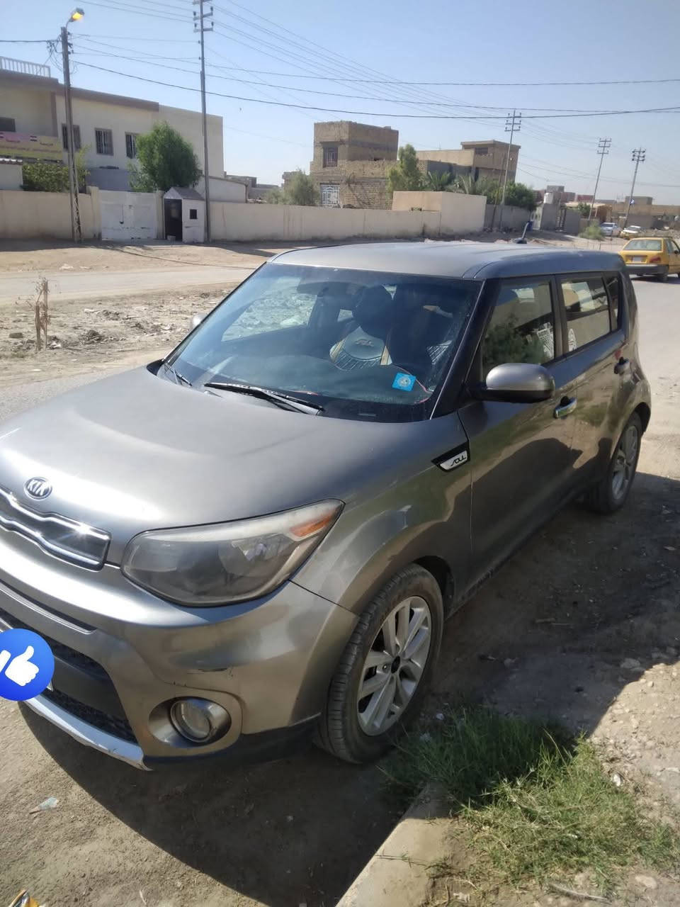 كيا صول موديل 2017
وارد امريكي محرك GDI 2000 
حادثها جانبي باب السايق فقط 

مرقمه بابل رقم أوربي سنوية ل 2029
ماشيه 95 الف ميل
كلشي كامل فقط صبغ قطعتين 
رقم الشاصي 
KNDJP3A54H7430273

سعرها 115 نهايتها

 الرقم ***********

