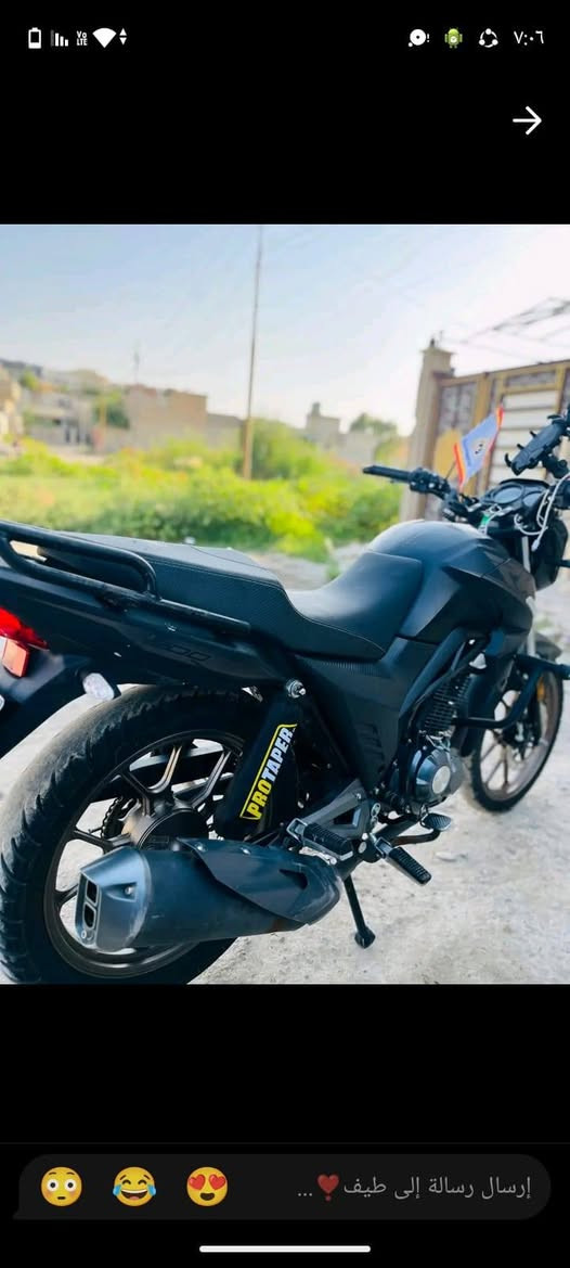 ار كي ٢٠٠cc ماشي ١٧ الف  لايت وايرمنيه  ماطور نضيف 
السعر مليونين ونص وبي مجال *********** بي واتساب
