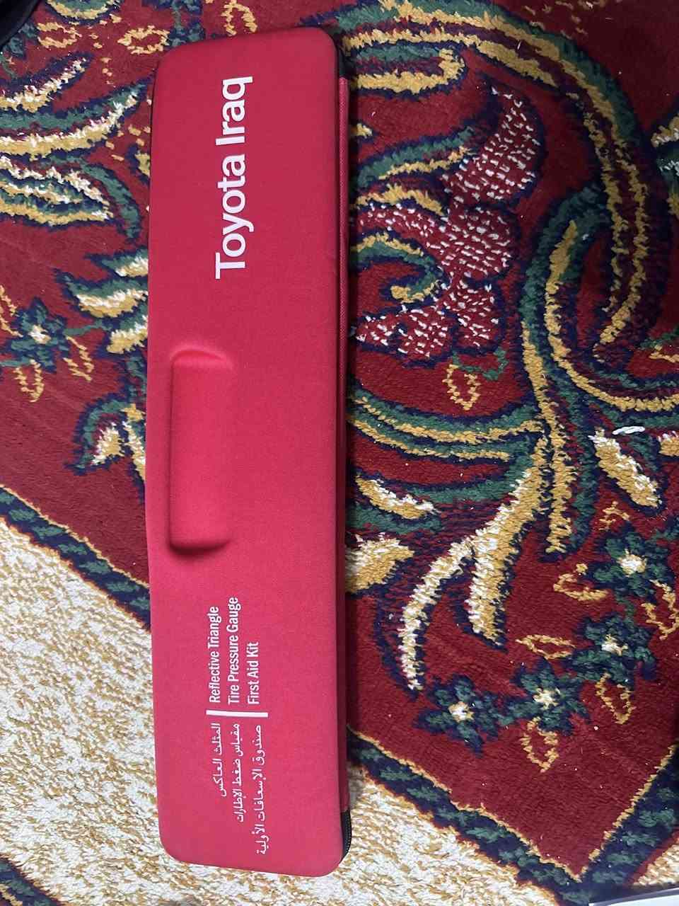 السلام عليكم ورحمة الله وبركاته 

للبيع اغراض لاندكروزر 

كاعيات لاندكروزر اصليات

جنطة تحتوي على مثلث تحذير ومقياس ضغط اطارات 

نفاظة لاندكروزر 

دفتر لاندكروزر ٢٠٢٥ 

بردة جلد تصير بوجه الجنطة مال ٢٠٢٥ 

غلاف شاشات جلد مال لاندكروزر 

مكاني بغداد توصيل متوفر إن شاء الله ع

اللهم صل وسلم على محمد وال محمد


**إذا كنت صاحب هذا الإعلان وتريد حذفه لأي سبب، رجاءا أرسل رسالة إلى الدعم الفني**