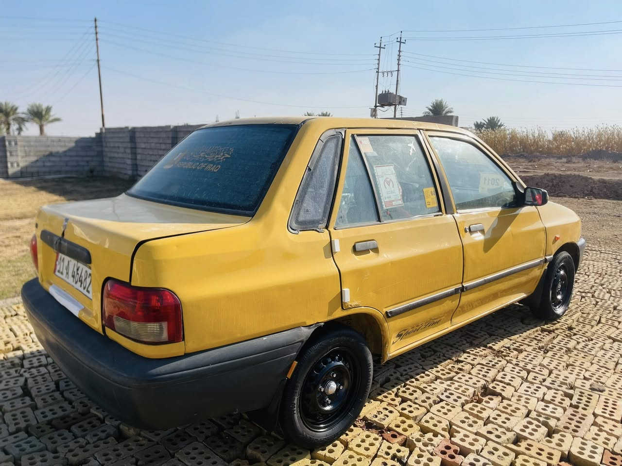 سلام عليكم للبيع سايبا
موديل 2011

رقم بغداد دولي مصفره هيئه او غرامات 

مكينه كير صدر جدد 

دشبول نفخ 

السياره جاهزه من كلشي 

السعر ٢٥ او بيها مجال قليل 

مكاني جسر ديالى تقاتع النهروان 

الاستفسار ***********
