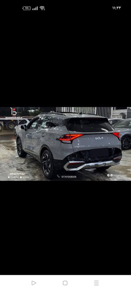 سلام عليكم شباب كيا سبورتج امريكي 24 فول الفول الخير اعله فئه برستيج   تبديل بنيد سيارة  اليبل واحد عده البنين بدون دواخل والا القد شواصي مكفولات والاضربه بل بجم بارد بل جاملق مامتواجد عل فيس مكاني المدينه الصدر ***********
