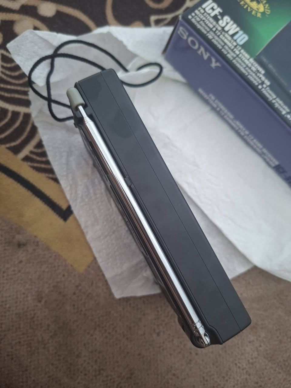 Sony ICF-SW10 🇮🇶
ياباني اصلي🇯🇵
نظافة 99.5%✅
‼️الاستفسار عالخاص‼️


**إذا كنت صاحب هذا الإعلان وتريد حذفه لأي سبب، رجاءا أرسل رسالة إلى الدعم الفني**