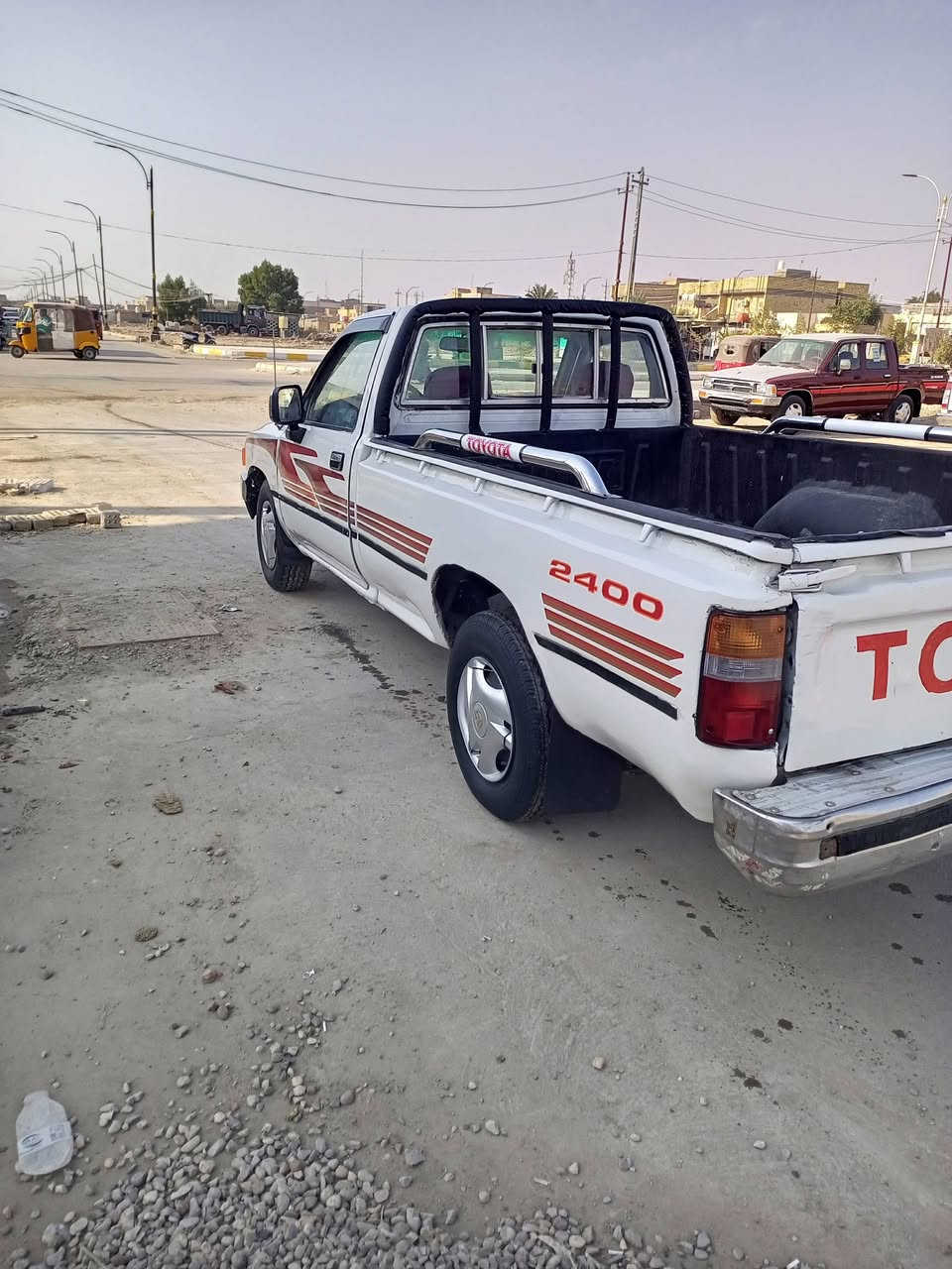 للبيع بيكم تيوته موديل 96 رقم بصره تحويل  ثاني يوم مكينة كير حداديه كهربائية ودوشمه جديده تخم تاير باور ستيرن داخل احمر  سياره جاهز مكان الناصريه قضاء الرفاعي رقم الهاتف ***********. ***********  سعر 30
