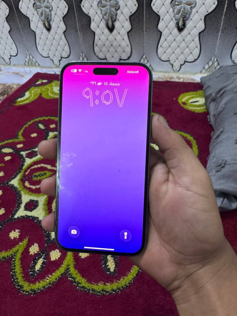 سلام عليكم جهاز ايفون14برو ماكس نضيف سعره 800 الجهاز نضيف وكلشي مابيه  وما داخل صيانه جهاز شرق اوصط كارتونه ما موجود اذا مو شراي التخلي رجائن


**إذا كنت صاحب هذا الإعلان وتريد حذفه لأي سبب، رجاءا أرسل رسالة إلى الدعم الفني**