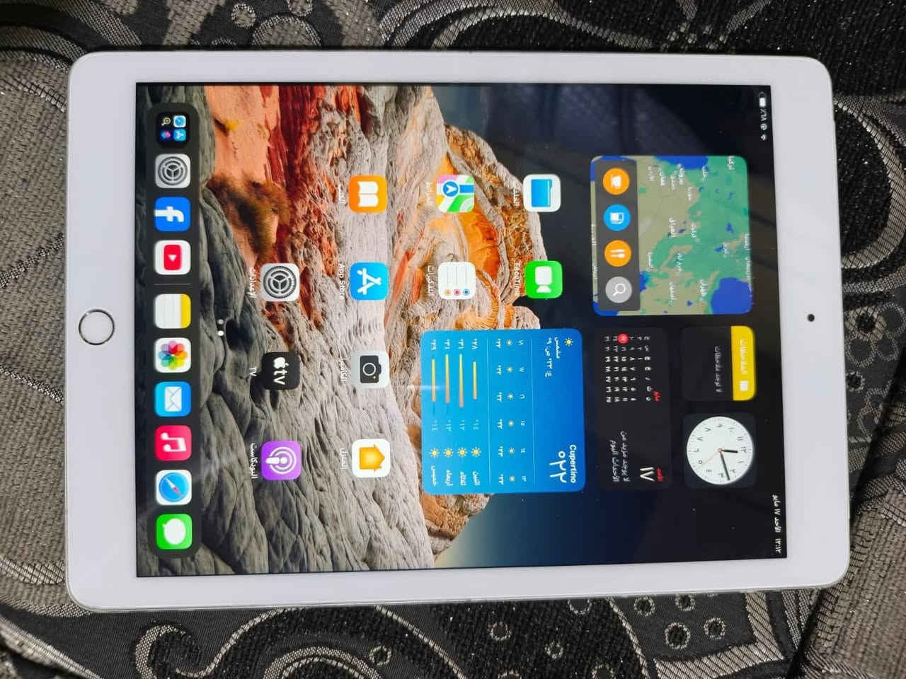 السلام عليكم
ايباد أبل اير تو  للبيع Apple Ipad Air 2 الذاكرة 32GIGA نموذج M  الجهاز نظيف كلش نظافتة 98% شرط شغال كامل  بصمة العاب كاميرات بوبجي السعر 125 وبي مجال كلش بسيط معاه ايربود + كيبل شحن  للأستفسار اكثر ع الخاص المكان موصل الجانب الايسر


**إذا كنت صاحب هذا الإعلان وتريد حذفه لأي سبب، رجاءا أرسل رسالة إلى الدعم الفني**