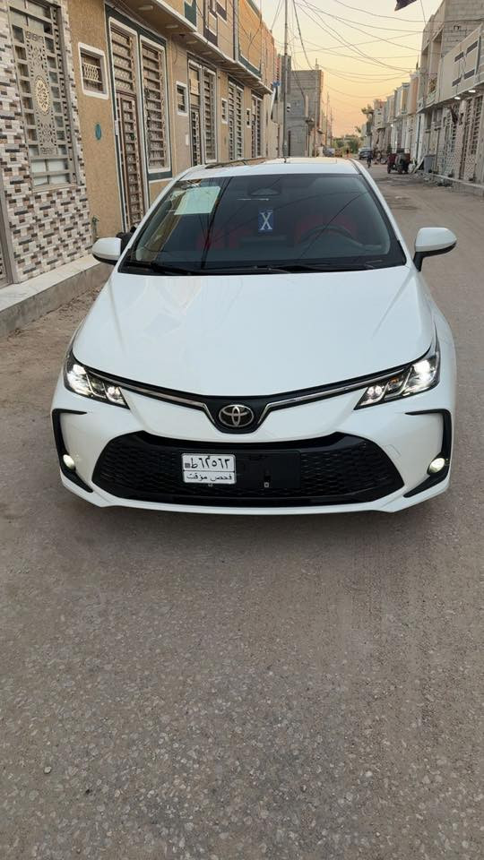 السلام عليكم 
كورلا شكل الخليجي هايبرد 
ماشية 22
موديل ٢٥
فول مواصفات 
كشن كهرباء 
رقم بغداد 
السعر 156
مكان كربلاء
***********
