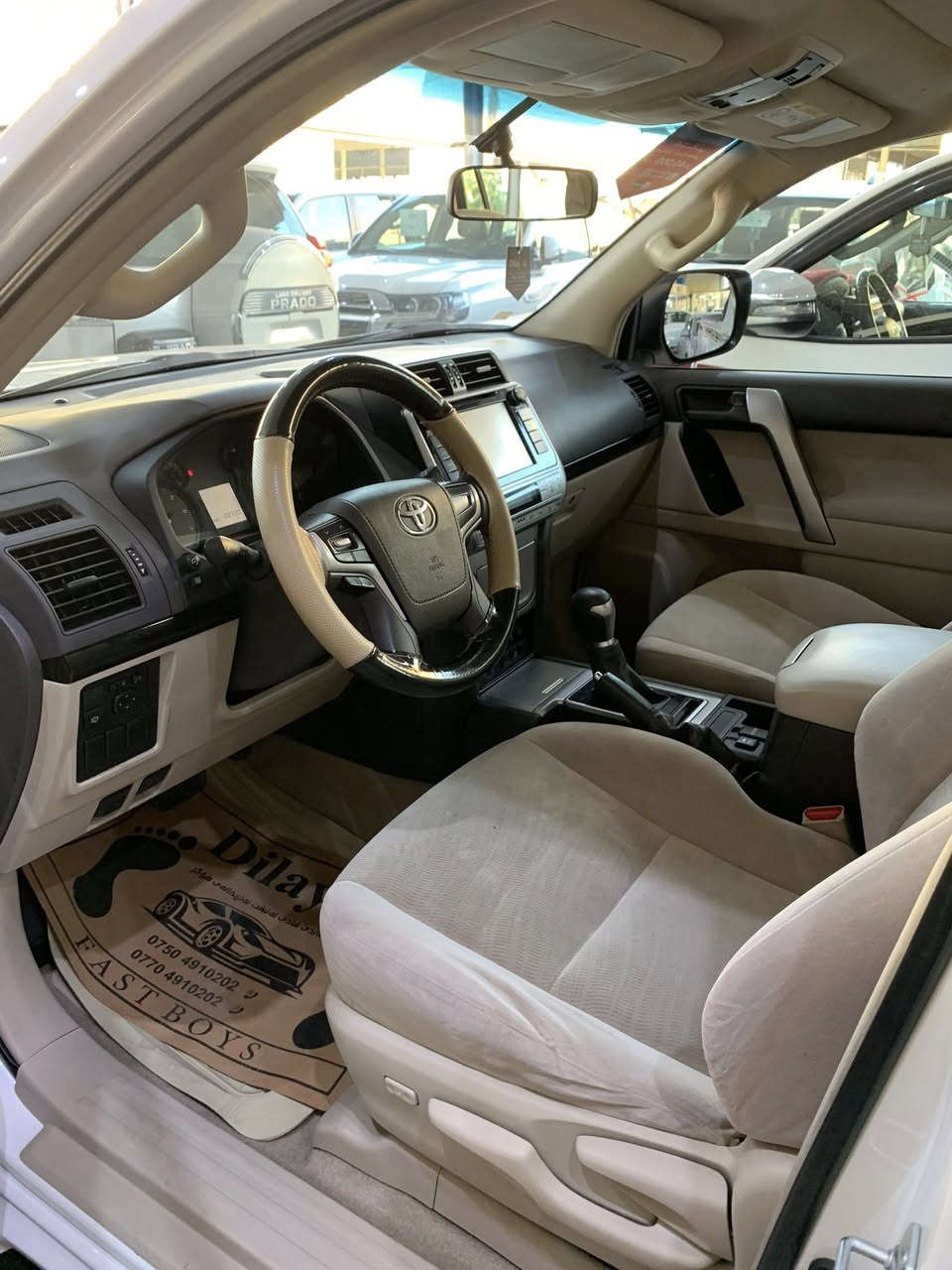 تويوتا برادو 2020 فول مواصفات ضمان شركة ساز 6 سلندر دبل تانكي فتحه لايت اسود زراكات لايت تشغيل عن بعد سيارة مكفوله كفاله عامه من صبغ و بارد حته دعاميات بشرط سعر ( 388 ) ورقه قفل رقم تلفون :
***********
بي واتساب
مكان أربيل
