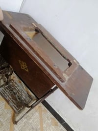 ميز مكينة • ميز قديم • ميز ثقيل • طاولة قديمة • طاولة مكينة • ديكور قد...