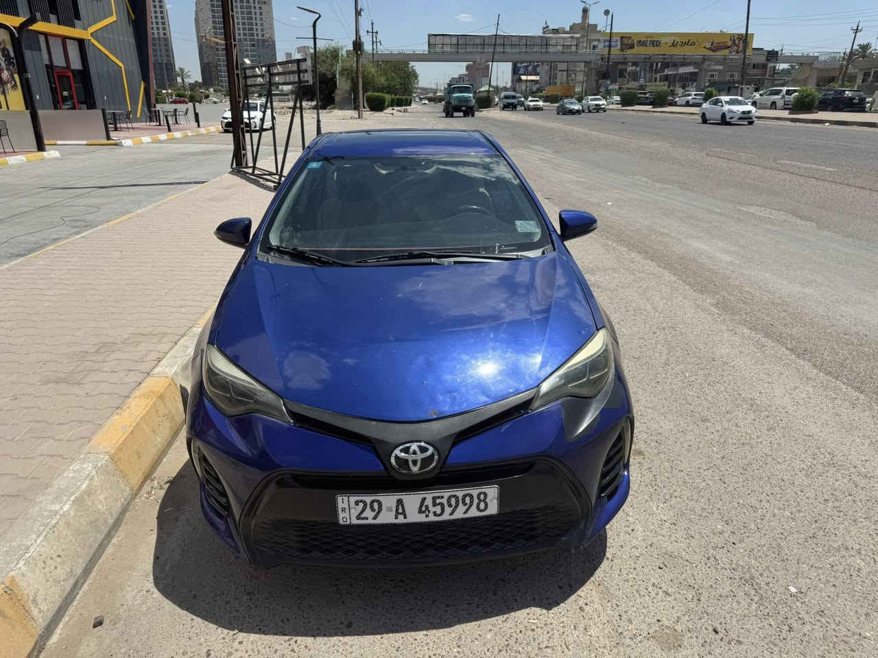 ⚠️ مكلف بالنشر فقط
🚗 للبيع فقط – تويوتا كورلا 2016

🔹 اللون: نيلي🔹 الفئة: فول مواصفات (S)🔹 تشغيل: بصمة )

📌 ملاحظات السيارة:
وارد: أمريكي   (كلير من جهة اليمين )(وبيه طخه من كدام بالجاملغ والبنيد طخه بسيط بدون لغد وبدون شواصي )

السياره كلش حلوه 

💰 السعر:103 ورقة 📉  
و قابل للتفاوض 

📞 رقم الهاتف: ‏0772 180 3460‏

⚠️ مكلف بالنشر فقط

