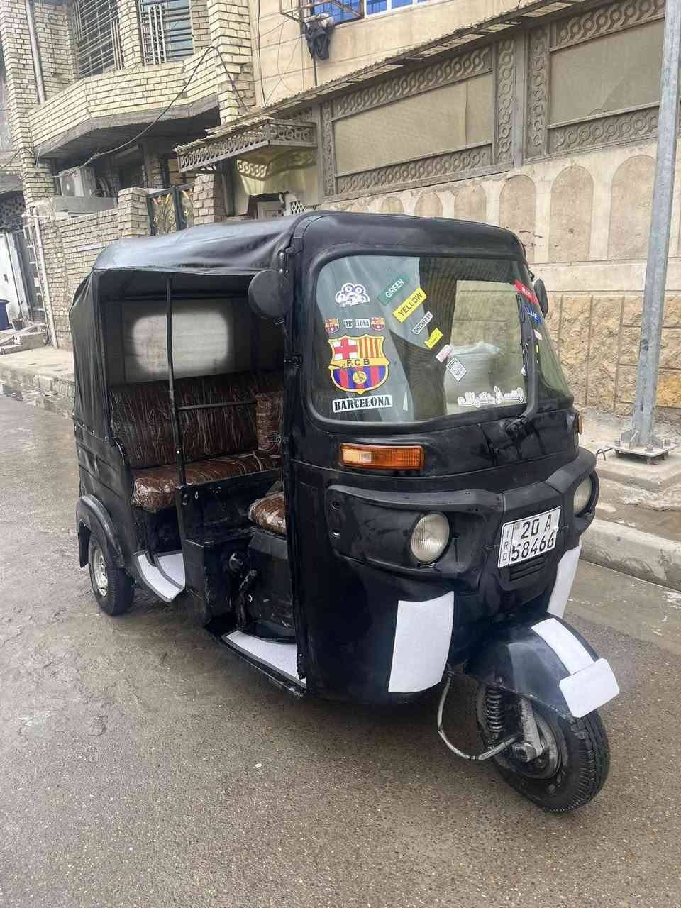 السلام عليكم تكتك ١٦بشهر ١٢يعني طابة بل ١٧رقم وسنويةالتكتك محدثة20مكينة 20مكفولة لا تنقص لا تبخر خير من الله التكتك كاملة من كلشي كهرباء تكتك كلشي مكمل بيهة تشتغل كبل للشارع سعر 4وبيهة مجال مكاني شماعية بغداد رقم ***********
