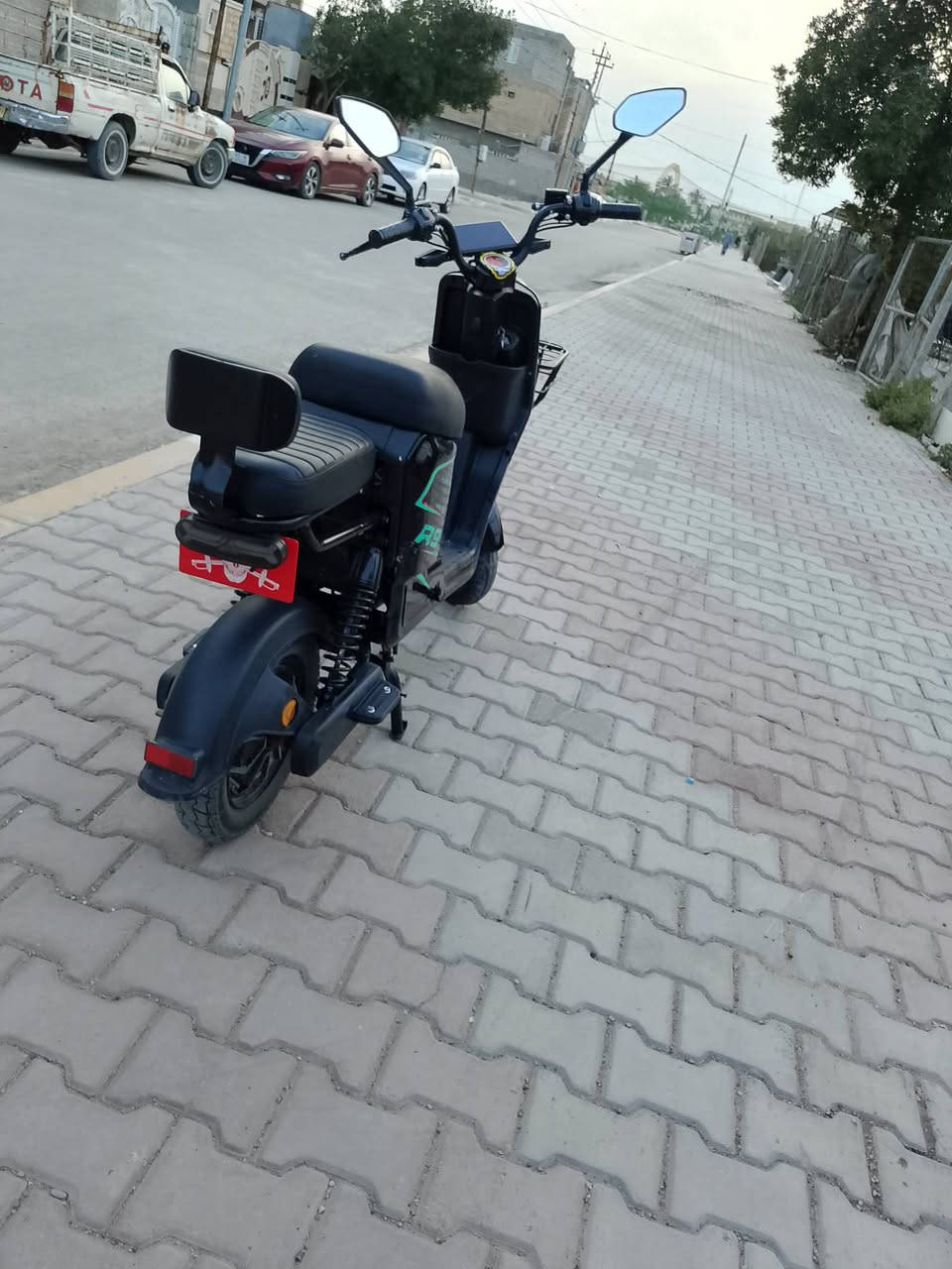 السلام عليكم R9 للبيع
البايسكل نضافتة شوفة عينك كهربائيات كلهة شغالة بطارياتة جدد كل حلو او نضيف نقصة هورن فقط السعر 350 قفل متحصل بهيج سعر ابد وذا اكو مراوس بدراجة بعد احسن العنوان ديالى بعقوبة التحرير الرقم ***********
