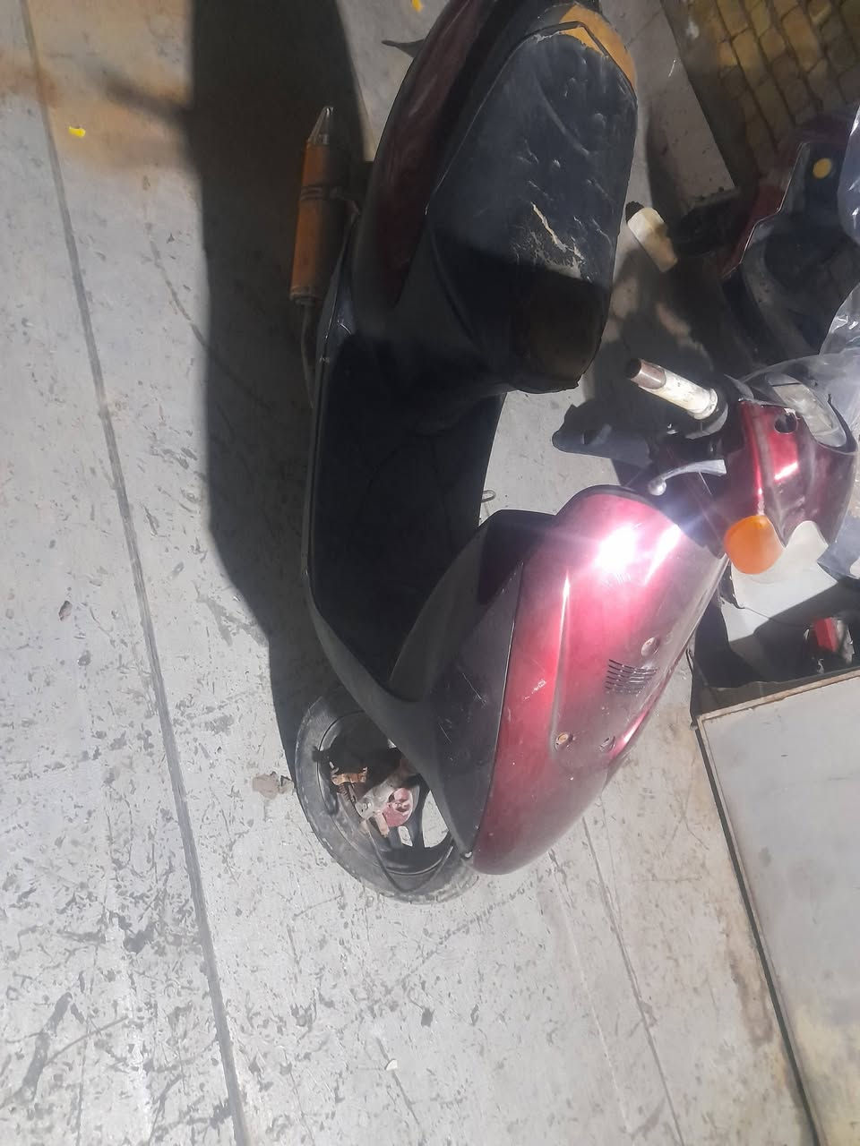 سلام عليكم ساسوكي جنطه للبيع
دراجه شغاله نكره تفاصيل خاص ***********
